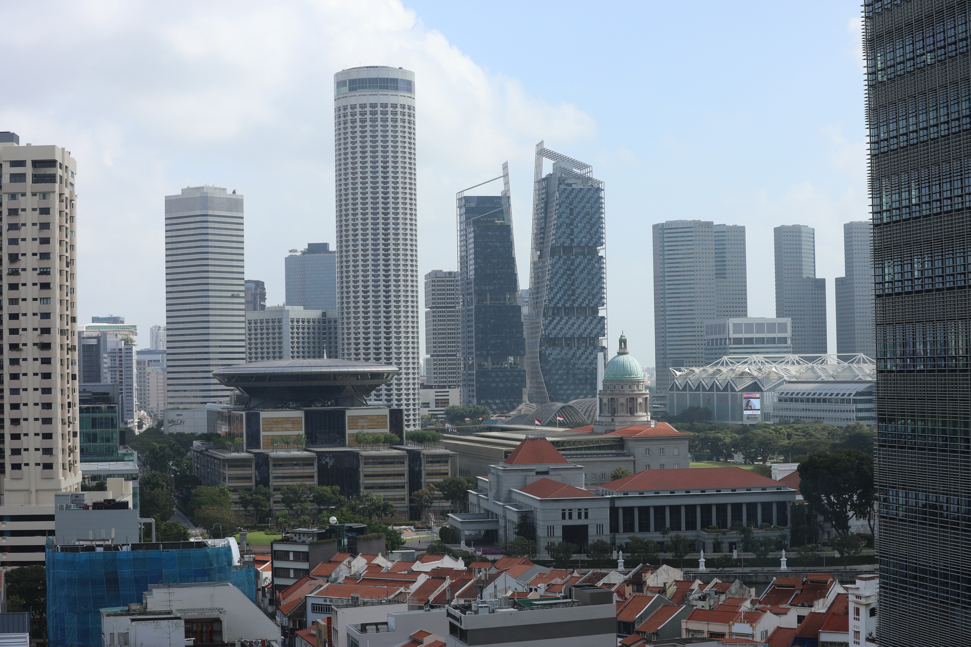 Ausblick vom Hotelzimmer
